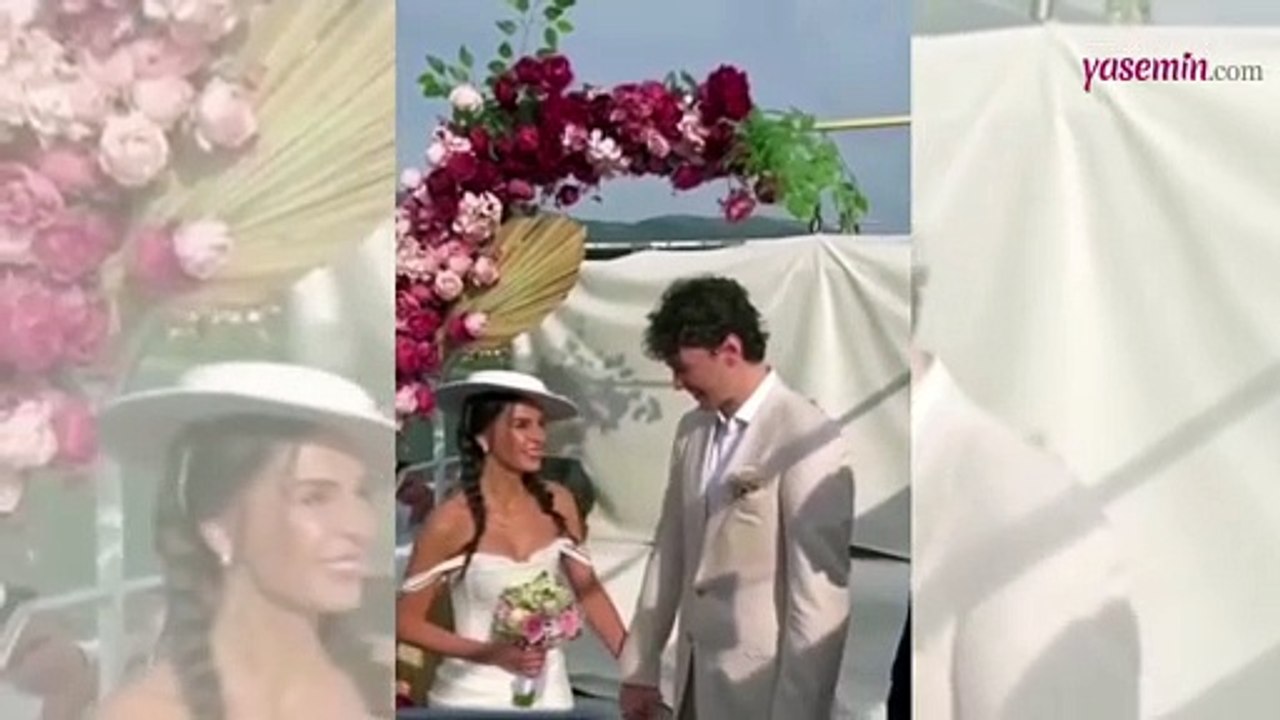 Ebru Şahin ve Cedi Osman evlendi! Ebru Şahin ge...