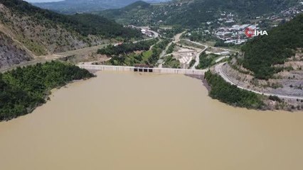 Barajlar Bartın'da büyük sel felaketinin önüne geçti