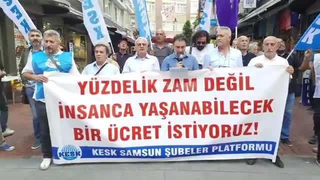Samsun Kesk Şubeler Platformu: Kaşıkla Verilen Kepçeyle Alınmak İsteniyor