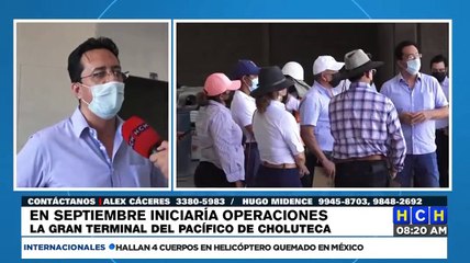 En septiembre iniciará operaciones la Gran Terminal del Pacifico en Choluteca