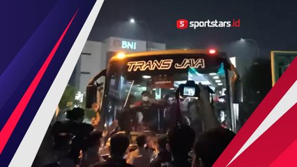 Jelang Indonesia Vs Vietnam, Suporter dan Panitia Nyaris Ricuh, Bis Timnas Tertahan Setengah Jam