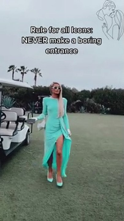 paris hilton was exited to go