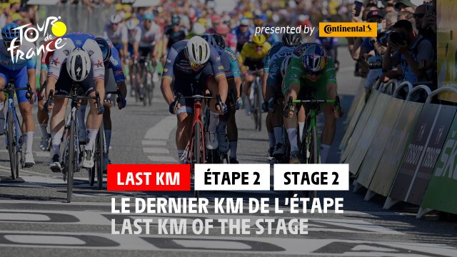 Flamme Rouge / Last KM - Étape 2 / Stage 2 - #TDF2022