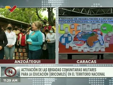 Anzoátegui | Bricomiles realizan poda de árboles y saneamiento en instituciones educativas