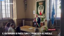 Il matrimonio di Paola Turci e Francesca De Pascale