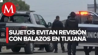 Atacan a policía municipal y militar en Tijuana