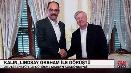 Cumhurbaşkanlığı Sözcüsü İbrahim Kalın, ABD'li Senatör Lindsay Graham ile görüştü