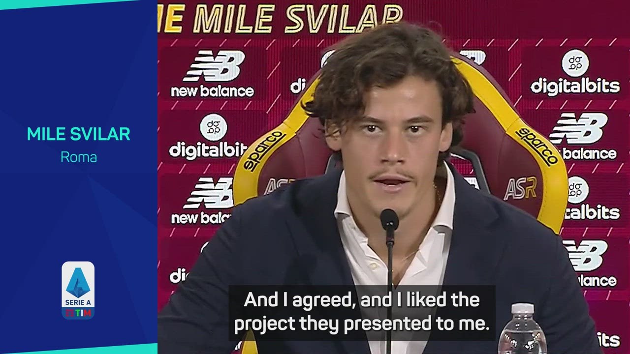 'Roma is a massive club' - Mile Svilar excited for Mourinho