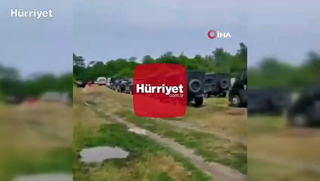 Sırbistan-Macaristan sınırındaki göçmen kampında çatışma