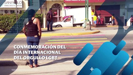 El ayuntamiento pintó de colores pasos peatonales | CPS Noticias Puerto Vallarta
