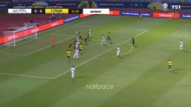 Lionel Messi vs Ecuador I ALL TOUCHES I (Copa America 2021) English Commentary 1080i HD