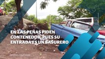 En Las Peñas piden un contenedor, pues su entrada es un basurero | CPS Noticias Puerto Vallarta