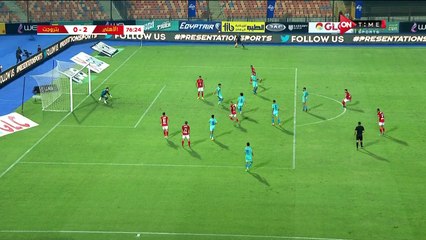 العارضة تمنع حمدى فتحى من تسجيل أهداف الأهلى فى شباك بتروجت