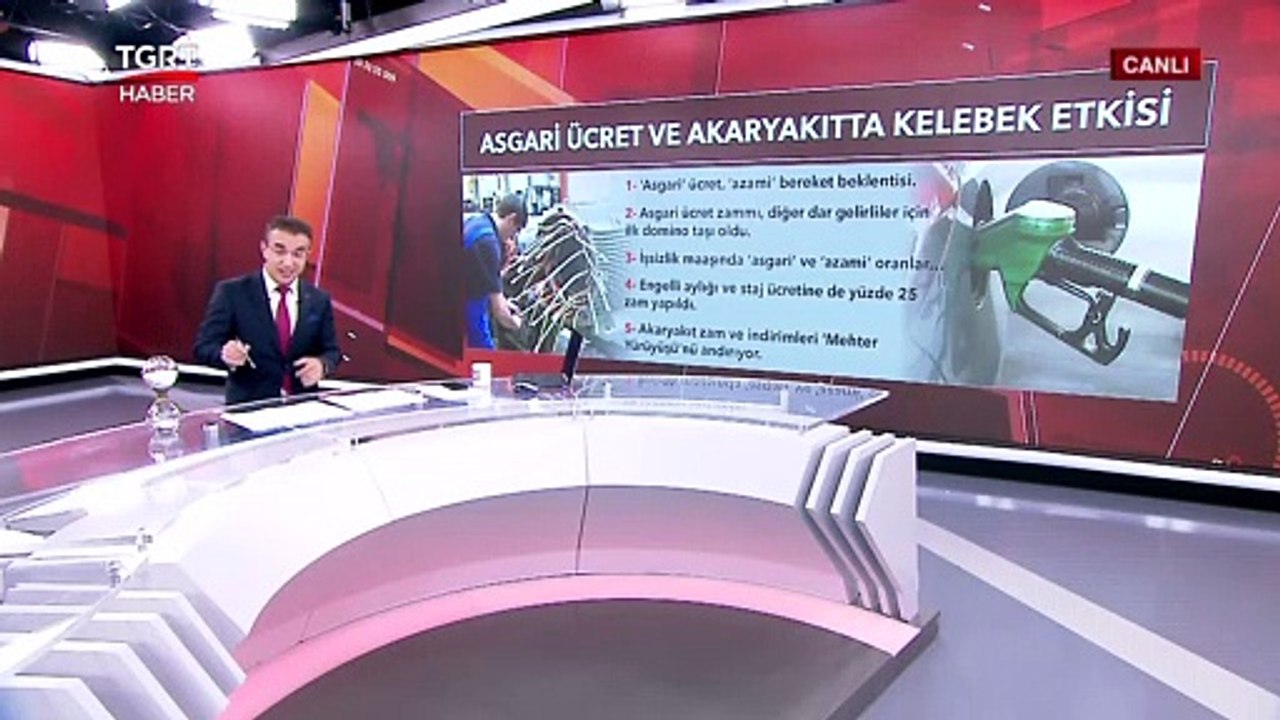 Asgari Ücret ve Akaryakıta Kelebek Etkisi - Ferhat Ünlü ile Hafta Sonu Ana Haber