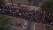 Hundreds march near Capitol one week after Supreme Court overturned Roe v Wade