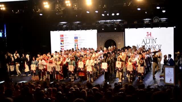 Uluslararası Altın Karagöz Halk Dansları Yarışması başladı