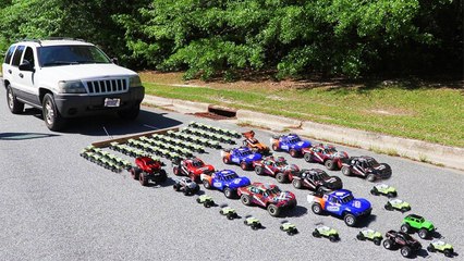 How Many Toy Cars Does It Take To Pull A Real Car