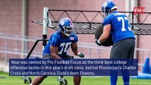 New York Giants Training Camp Player Preview  OT Evan Neal
