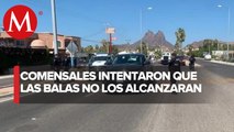 Reportan ataque armado en restaurante de Guaymas, Sonora; hay un muerto