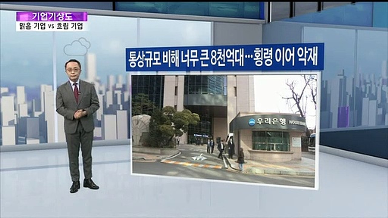 [기업기상도] 출발 신호 난 맑은 기업 vs 장맛비 맞아 젖은 기업