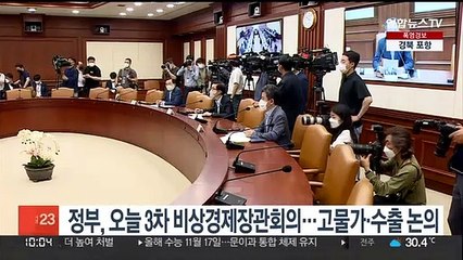 정부, 오늘 3차 비상경제장관회의…고물가·수출 논의