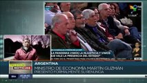 Argentina: Ministro de Economía presenta formalmente su renuncia