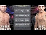 Max Holloway vs Alexander Volkanovski 3 UFC 276 Full Fight