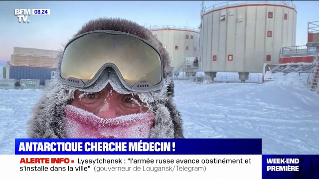 La Société française de médecine en milieu isolé cherche un médecin pour un hivernage en Antarctique sur la base de Concordia