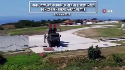 Milli gururumuz ATMACA hedefi başarıyla vurdu