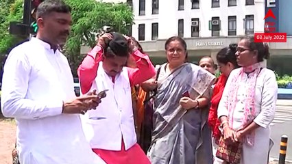 NCP Protest aginst Shinde Fadnavis : राष्ट्रवादीचं महाराष्ट्राच्या नव्या ED सरकारविरोधात आंदोलन