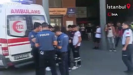 İstanbul Boğazı’ndaki vapur kazası kamerada