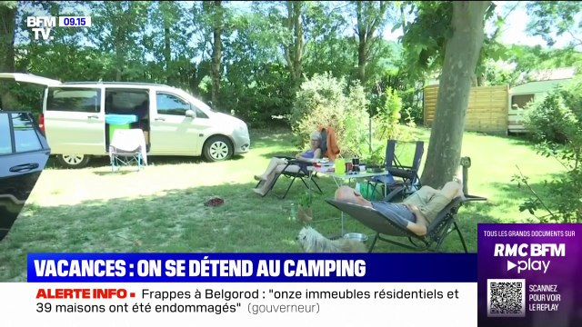 Détente, repos, farniente... Le camping toujours aussi prisé par les français