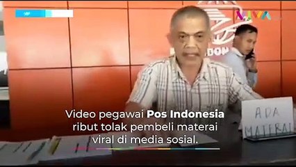 Pegawai Pos Indonesia Ribut Tolak Pembeli Materai, Kok Bisa?