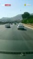 هل لك سر عند الله .. لحظة نجاة سائق سيارة  وهروبه من تحت شاحنة في تركيا (فيديو)