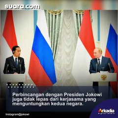 Vladimir Putin Sampaikan Rusia Ingin Berkolaborasi untuk Garap Proyek Energi Nuklir di Indonesia