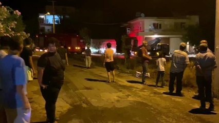 Son dakika 3. sayfa: Makilik alanda çıkan yangın mahalleyi sokağa döktü