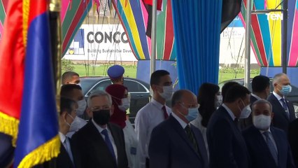 شاهد لحظة وصول الرئيس السيسي مقر محطة عدلي منصور المركزية لافتتاحها