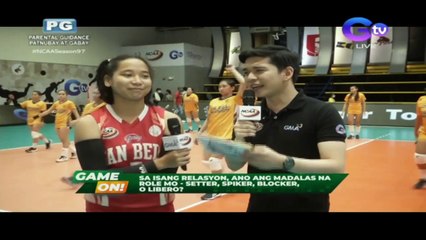 NCAA Season 97 | Ask Mo with volleyball players | Game On (July 1, 2022)