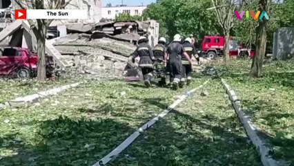 HANCUR! Apartemen dan Perkemahan Dekat Odesa Digempur Rusia