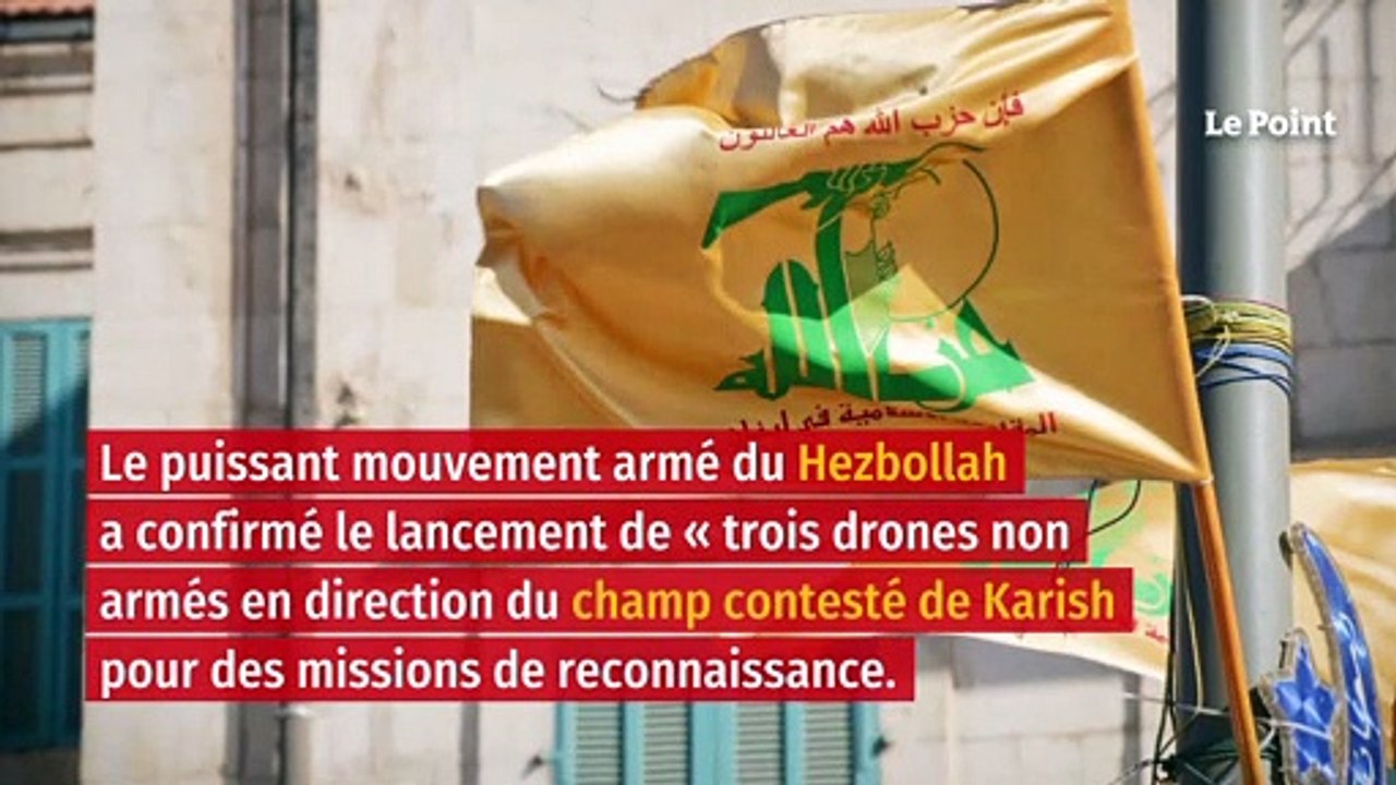 Le Hezbollah lance trois drones vers un champ gazier en Méditerranée
