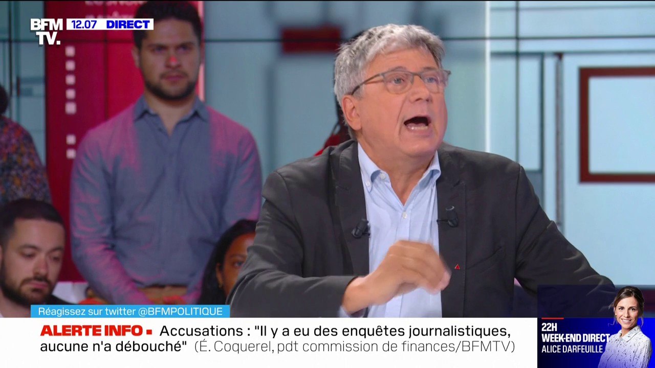 "Je n'ai jamais commis ces comportements" répond Éric Coquerel suite aux rumeurs le mettant en cause pour son comportement envers les femmes