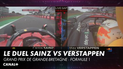Le duel Sainz / Verstappen en qualifications - Grand Prix de Grande-Bretagne - F1