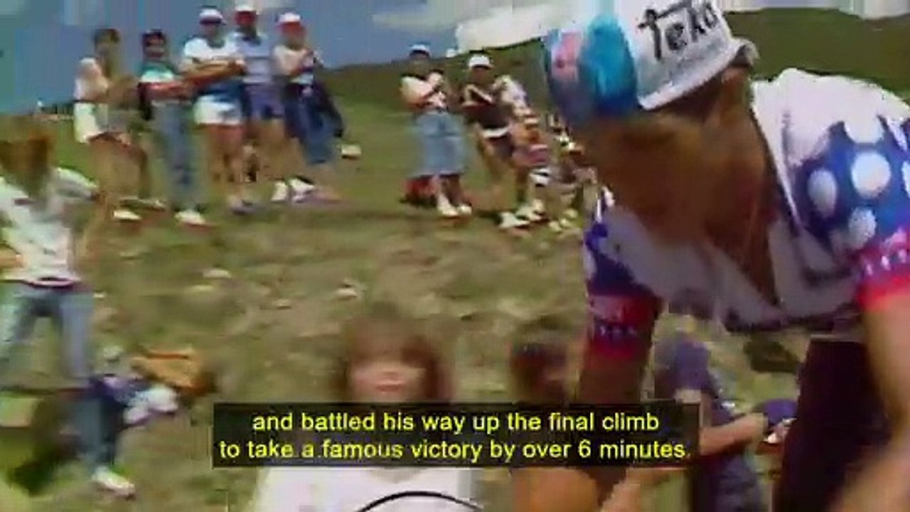 The Granon Breaks Hinault -1986 - The Legend