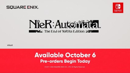 Nier Automata The End of YoRHa Edition - Official Nintendo Switch Trailer