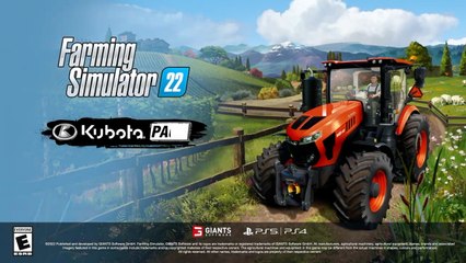 Farming Simulator 22 - Kubota Pack Launch Trailer PS