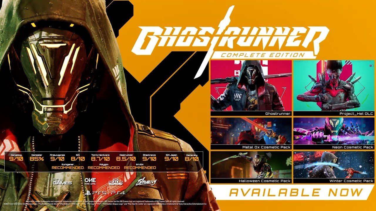 Ghostrunner Complete Edition - Launch Trailer PS