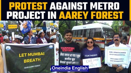 Aarey Forest: Protests erupt against govt decision to move metro project back | Oneindia news *News