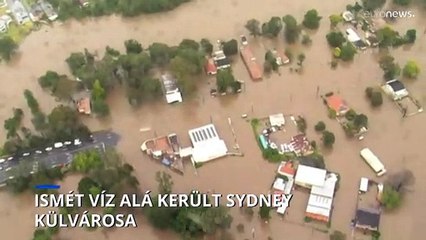 Ismét víz alá került Sydney külvárosa