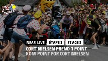 Cort Nielsen en tête à la Côte de Koldingvej / 1 more KOM point for Cort Nielsen - Étape 3 / Stage 3 - #TDF2022