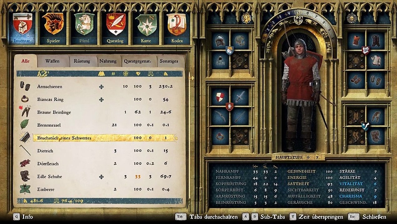 Wanderung und Falken-Beobachtungs-Tipps. Kingdom Come: Deliverance #39 (Part 2)